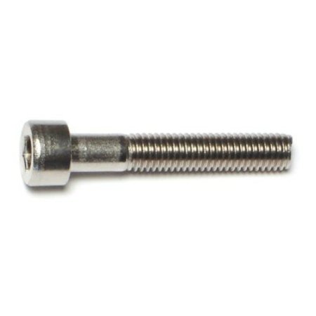 MIDWEST FASTENER M5-0.80 Socket Head Cap Screw, Steel, 30 mm Length, 8 PK 75626